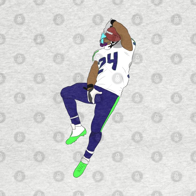 Marshawn Lynch by SickSticksCo